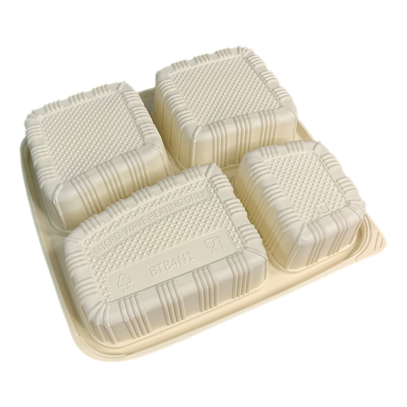 Compostable Cornstarch Bento Box